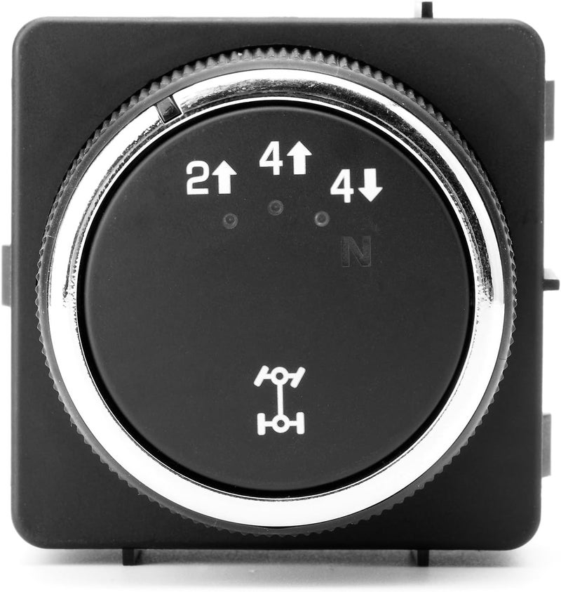 SOAESCN 4WD Wheel Drive Switch for 2008-2014 Chevy Silverado & GMC Sierra 2500 3500, 2008-2013 Suburban 2500-GMC Yukon XL 2500 4x4 Switch 15913725 20972859 20977289 25878426 SW9278 1S12198-No Auto - Image 1